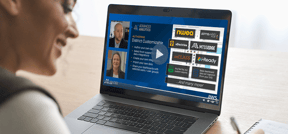 A School Administrator watching our on-demand webinar