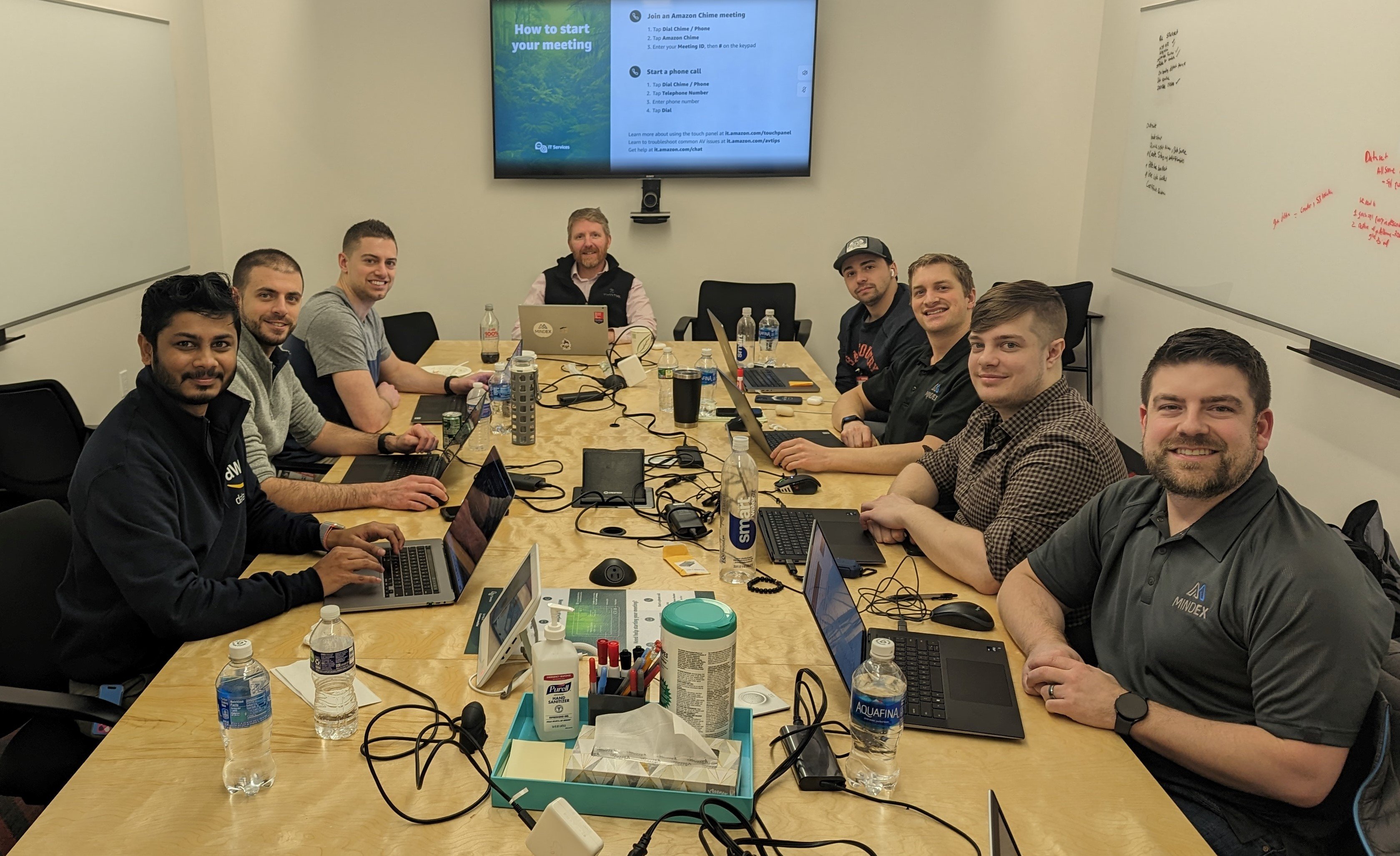 our SchoolTool and Mindex Cloud services teams had the opportunity to visit the AWS Headquarters for 4 days in New York City to gather feedback from AWS engineers and data scientists!