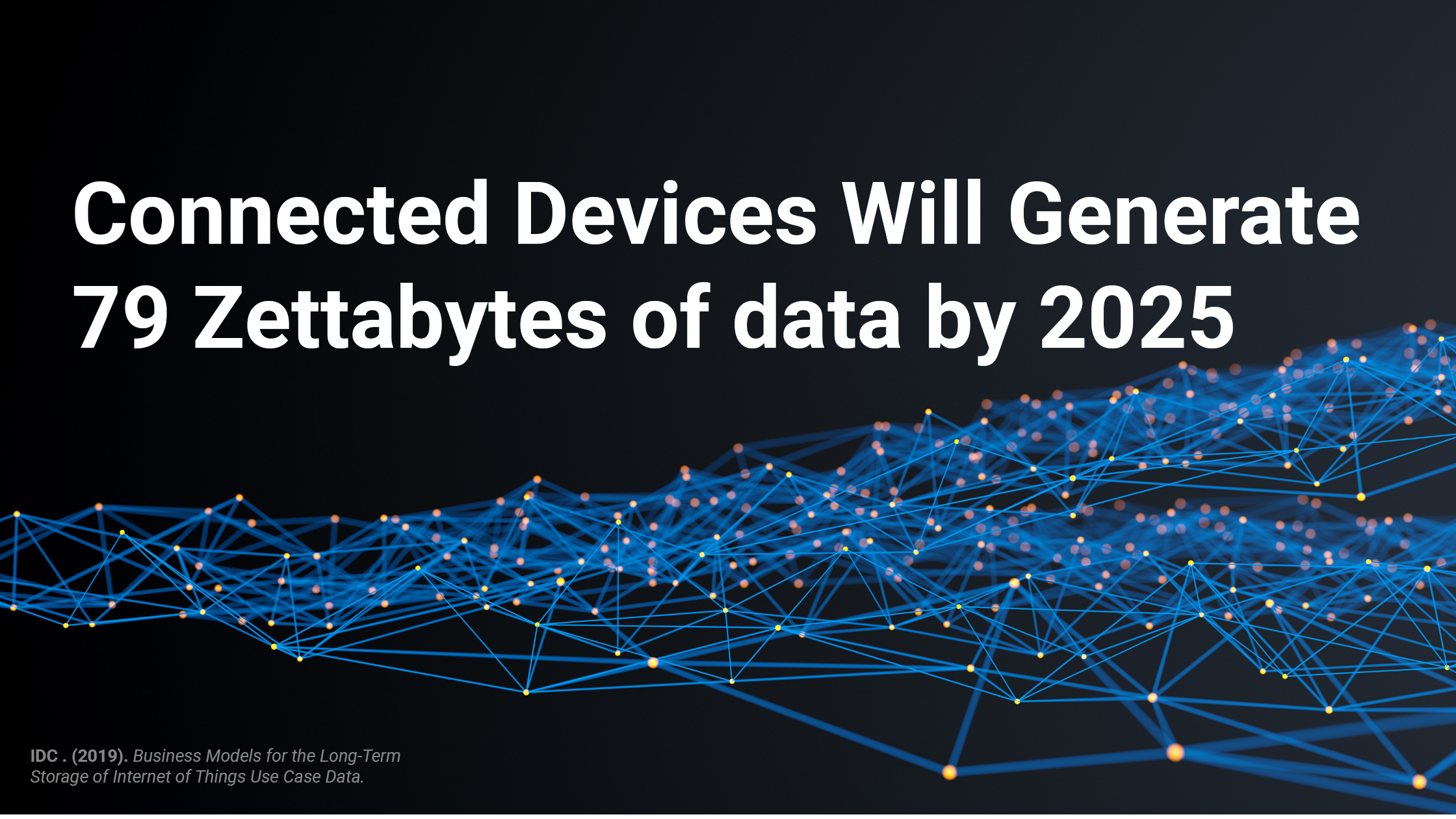 Connected Devices Will Generate 79 Zettabytes of data by 2025