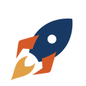 Faster software delivery and deployment icon