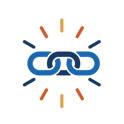 3 links linking together to represent integrations