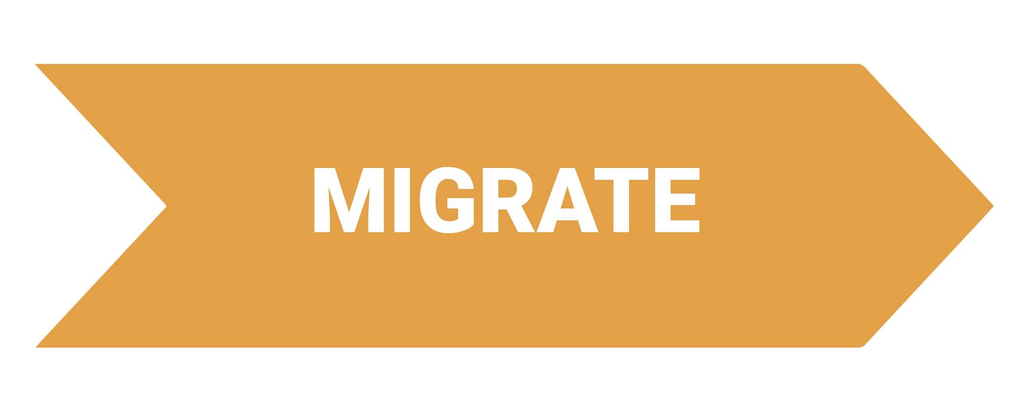 The third step in the migration process is the migrate stage.