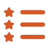 Mindex icon for product feature list.