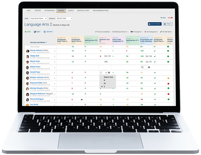 SchoolTool Grade Book Final