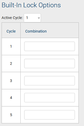 Trainer Tip Image-Updating Locker Combinations Yearly