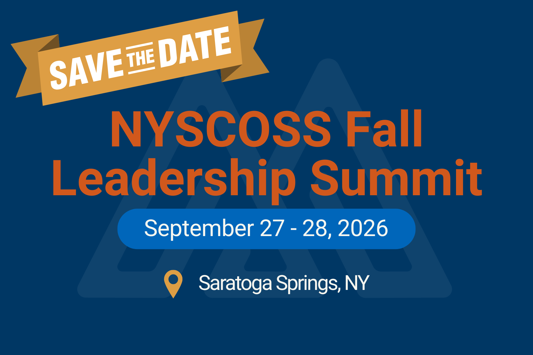 NYSCOSS 2026